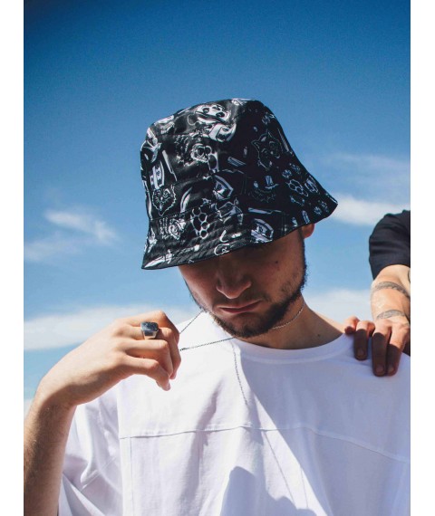 Панама Custom Wear двостороння Trash чорна