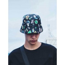 Панама Custom Wear двостороння Rick and Morty чорна [[optionset1]]