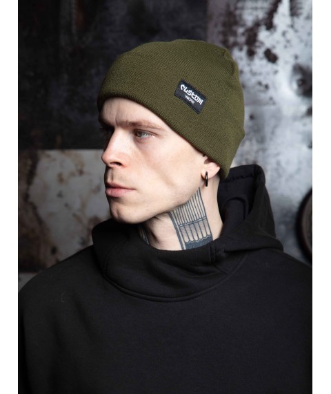 Шапка Custom Wear Big Logo, Oliva [[optionset1]]