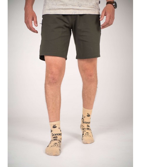 Шорти чоловічі хакі Clirik Custom Wear S