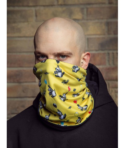 Баф Custom Wear  Criminal Panda  Yellow