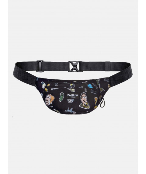 Бананка Custom Wear Triada Rick and Morty Black [[optionset1]]