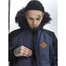 Парка Custom Wear Long Winter, Navy/Black [[optionset1]]