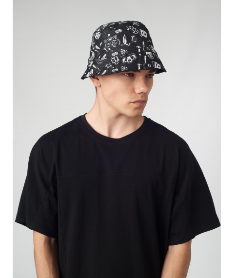 Панама Custom Wear двостороння Trash чорна