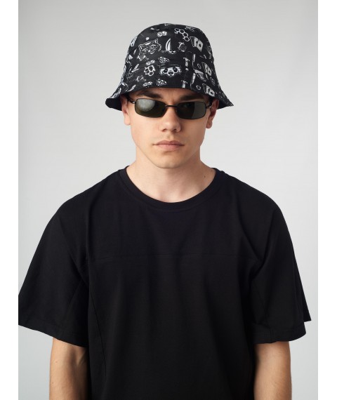 Панама Custom Wear двостороння Trash чорна
