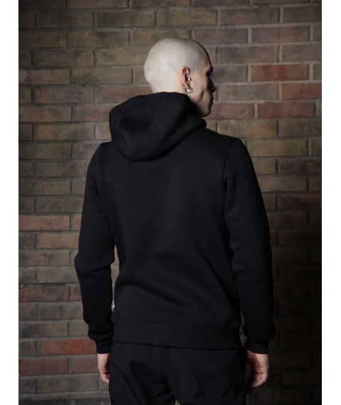 Зіпер Custom Wear з начосом чорний L