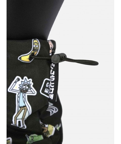 Баф Custom Wear Rick and Morty Black