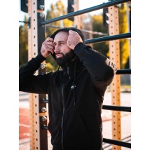 Зіпер Custom Wear без начосу чорний S