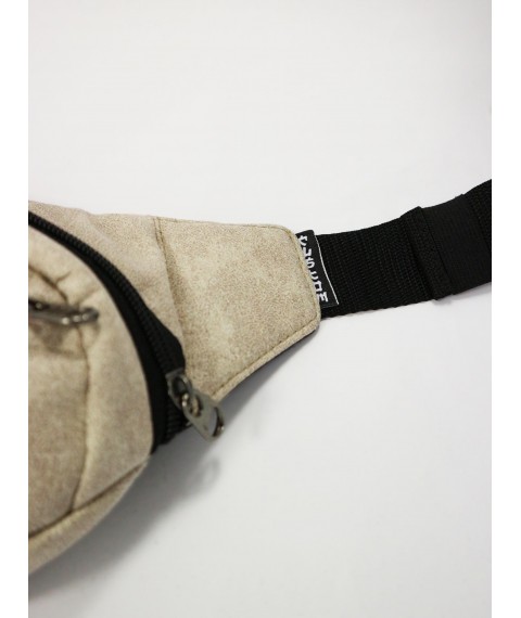 Бананка Custom Wear Triada Eco шкіра світло сіра [[optionset1]]