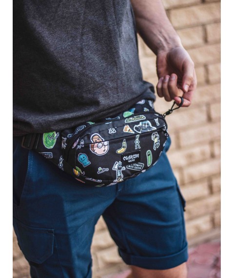 Бананка Custom Wear Triada Rick and Morty Black [[optionset1]]