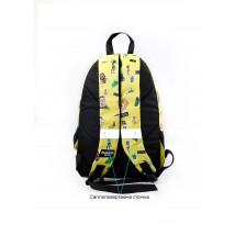 Custom Wear Duo 2.0 Backpack Rick and Morty Yellow