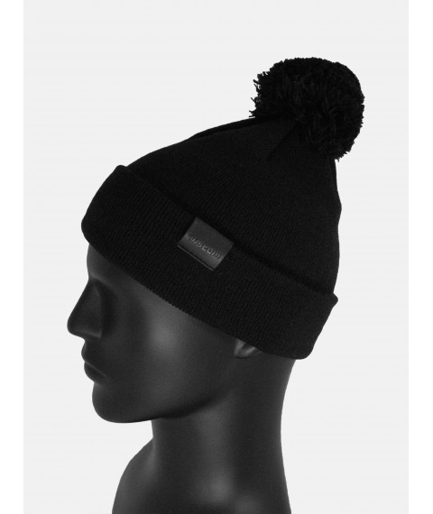 Custom Wear beanie hat black