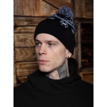 Custom Wear cap with Christmas tambourine black