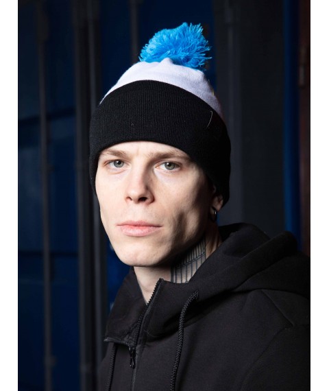 Custom Wear Tricolor Hat with Bombon Electric with White, Black