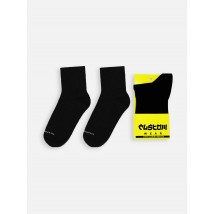 Custom Wear all black short socks (38-41)