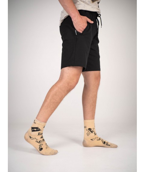 Men's black shorts Clirik Custom Wear L