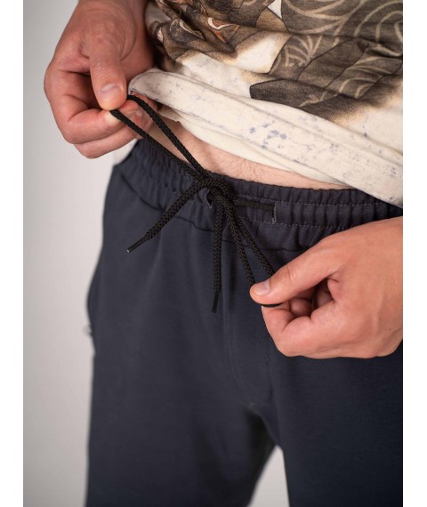 Men's shorts dark graphite Clirik Custom Wear S
