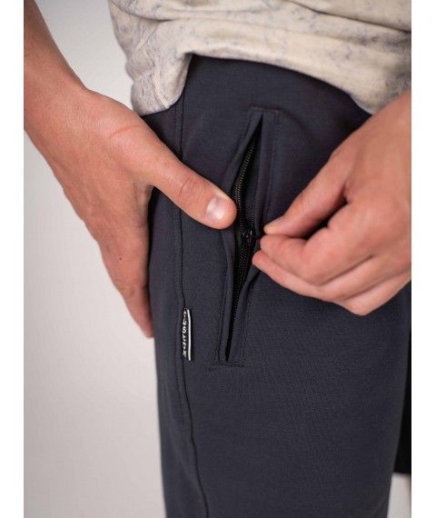 Men's shorts dark graphite Clirik Custom Wear M