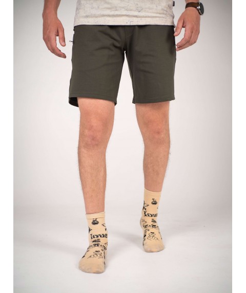 Clirik Custom Wear XXL Khaki Shorts for Men