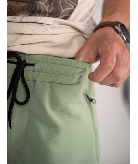 Men's shorts olive Clirik Custom Wear S