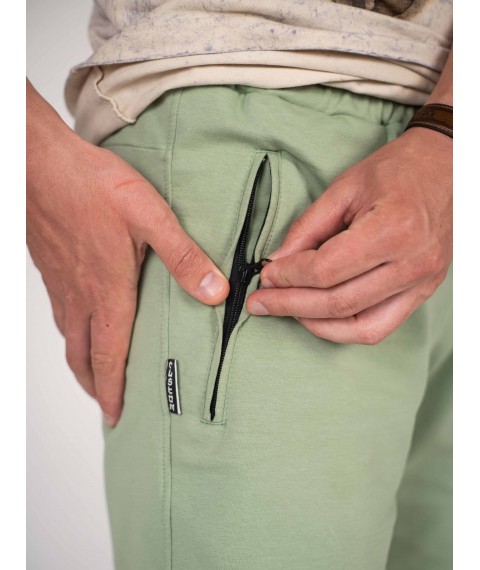 Men's shorts olive Clirik Custom Wear S