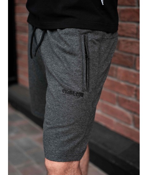 Men's shorts graphite Clirik Custom Wear M