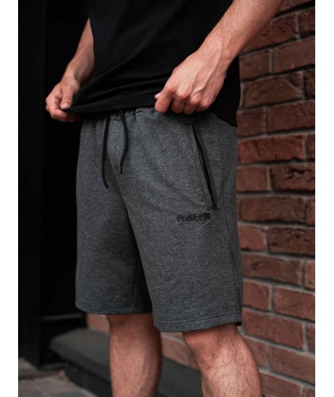 Men's shorts graphite Clirik Custom Wear M