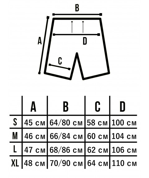 Шорти чоловічі графіт Clirik Custom Wear M