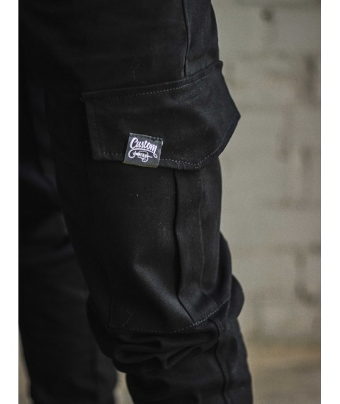 Pants Black Basic Custom Wear XXL