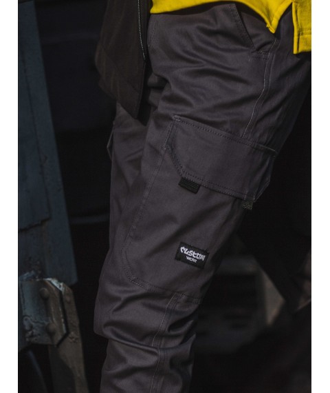 Custom Wear Cargo Premium Cargo Pants Gray S