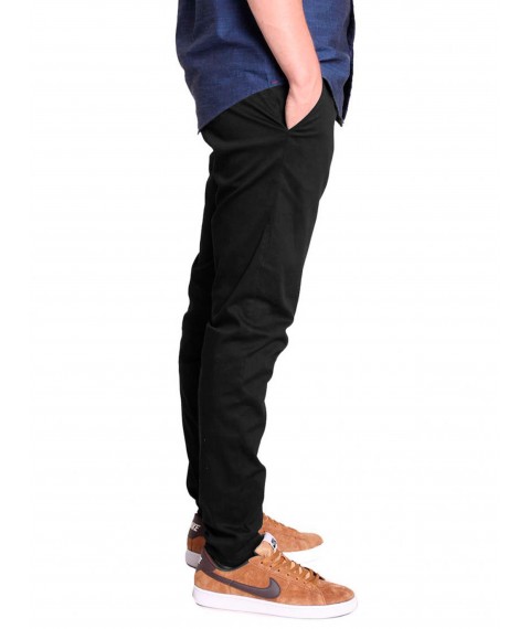 Custom Wear chinos Double black pants S