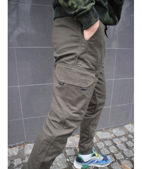 Pants Winter Cargo Premium Olive Custom Wear XS