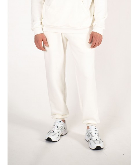 Штани спортивні оверсайз Custom Wear білі XL