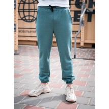 Sports pants oversize Custom Wear aquamarine S