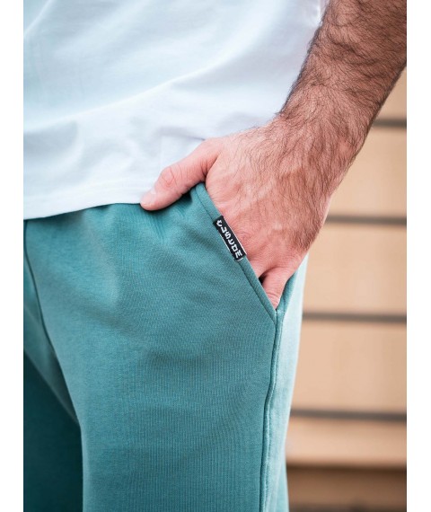 Sports pants oversize Custom Wear aquamarine XL