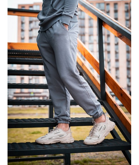 Custom Wear oversize sports pants gray S