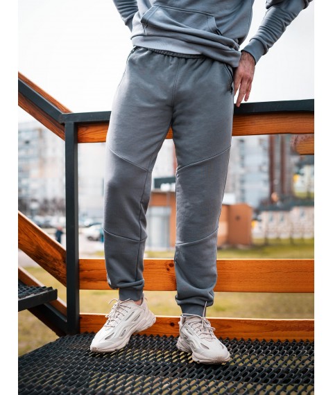 Custom Wear oversize sports pants dark gray M