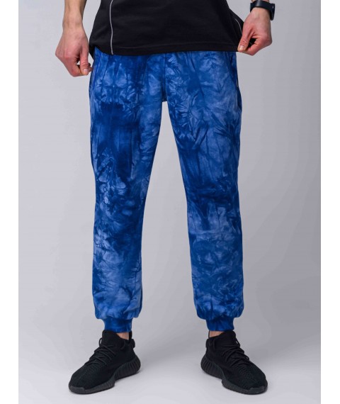 Custom Wear XXS blue Tai Dai sweatpants