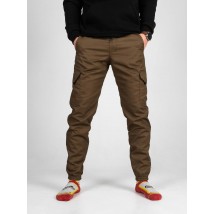 Pants Winter Cargo Premium Brown Custom Wear M