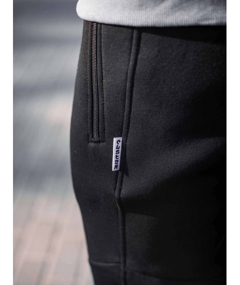Custom Wear black XS oversize winter sports pants