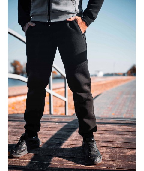 Custom Wear black XS oversize winter sports pants