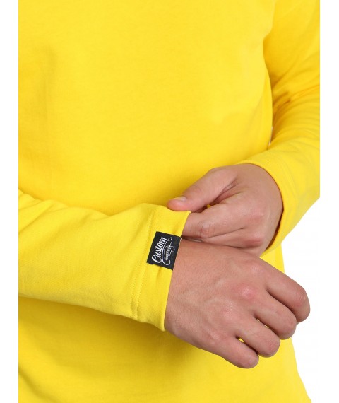 Світшот без начосу Custom Wear жовтий XL