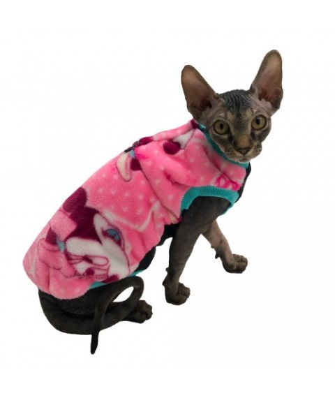 Тепла кофта без рукава для кота та кішки Style Pets Mikki