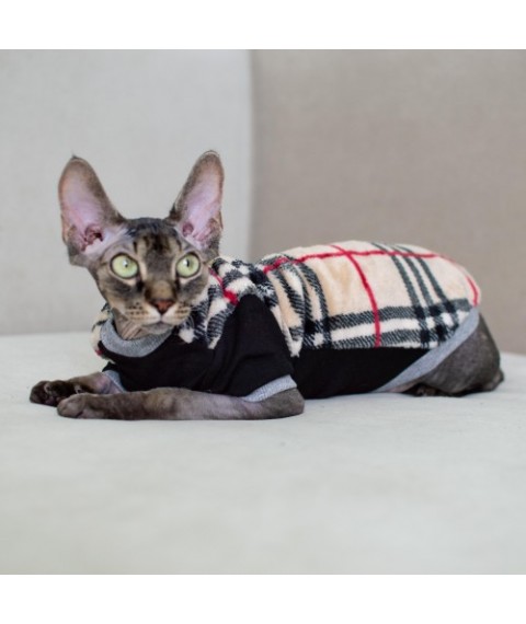 Тепла кофта з рукавом для кота та кішки Style Pets "BARB"