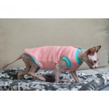 Тепла кофта без рукава для кота та кішки Style Pets «CLASSIC» pink