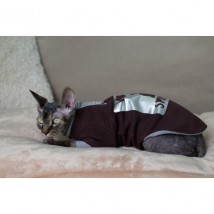 Тепла кофта для кота та кішки Style Pets ILMSPH-brown