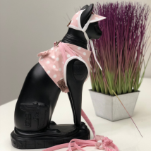 Шлейка для кішки "PINK PEAS" Style Pets