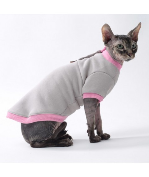 Кофта для кота та кішки з рукавом Style Pets Pink