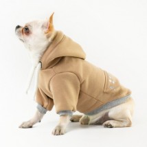 Худі для собак Style Pets RICH бежевий