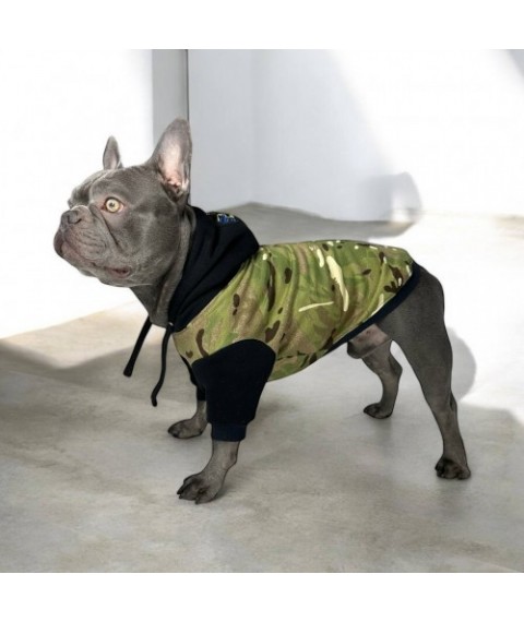 Тепла худі для собак Style Pets MCAM камуфляж